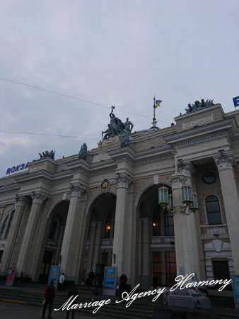オデッサ駅の駅舎